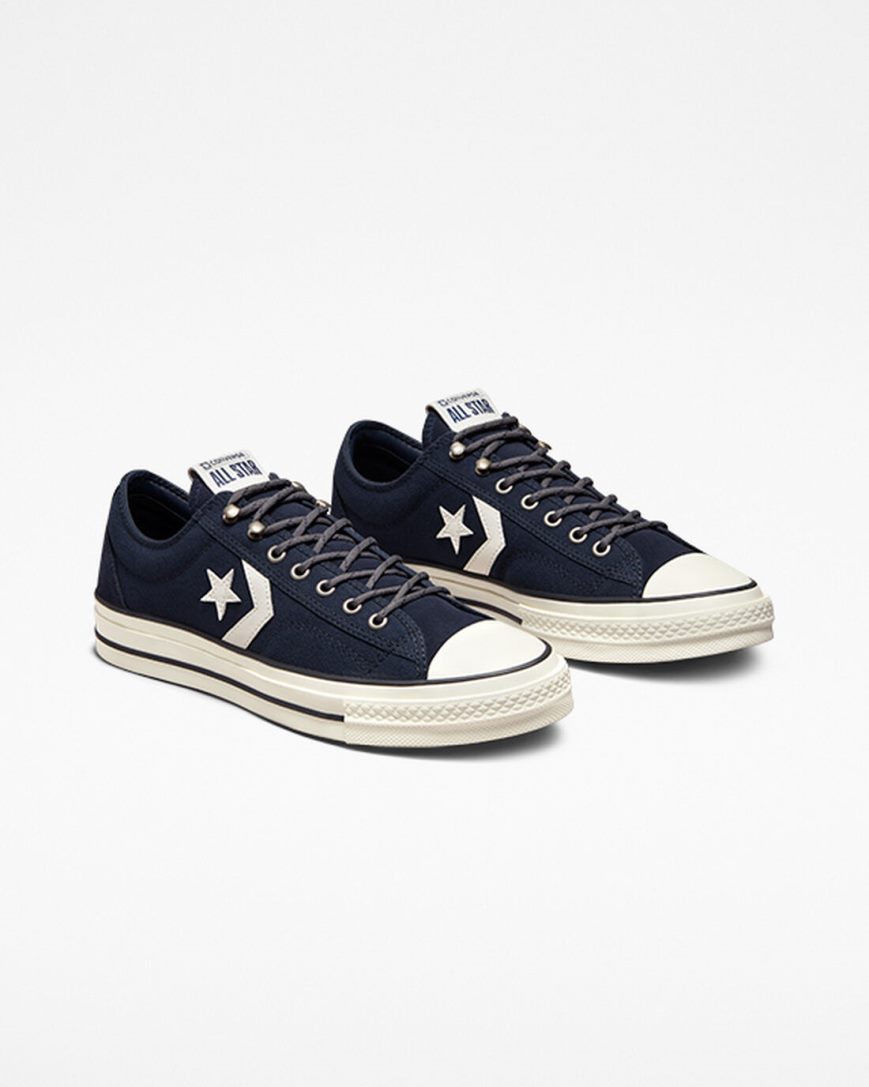 Tenisky Nizke Converse Star Player 76 Retro Hike Damske Obsidian Čierne | SK AOSFG0